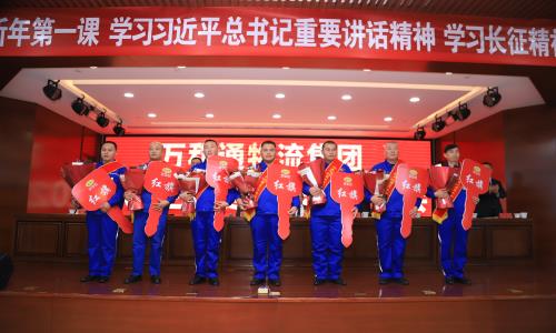华为视频会议经销商万和通物流集团2022年度总结表彰大会